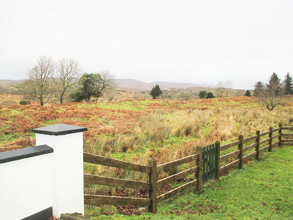 view-landscape-fence-trees-outdoors-hills-donegal-ireland-vacation-rental-gate